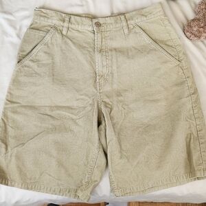 G.H. Bass Tan Corduroy Shorts